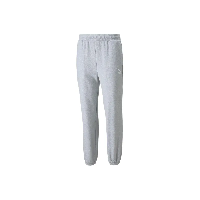 PUMA Knitted Sports Pants Men's Gray-0
