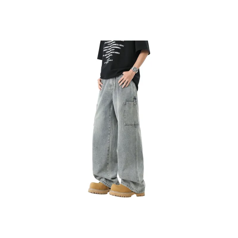 FASTFISH Jeans Unisex Vintage Blue-7