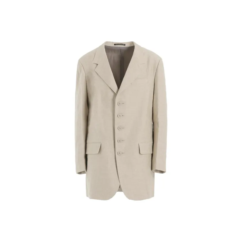 Yohji Yamamoto Single breasted Blazer-0