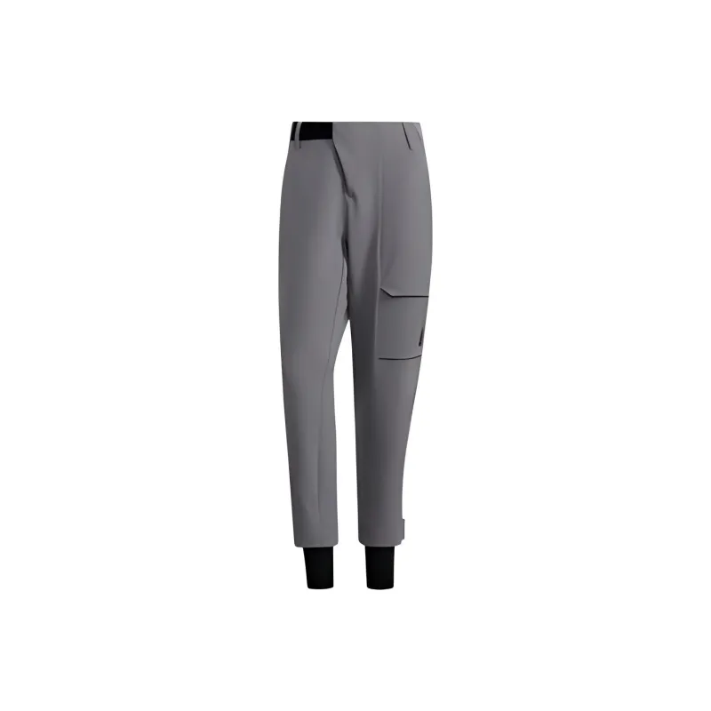 Adidas Knitted Sweatpants Men's Gray-0