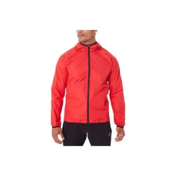 Asics Packable Jacket Jackets Coats Men's Red
