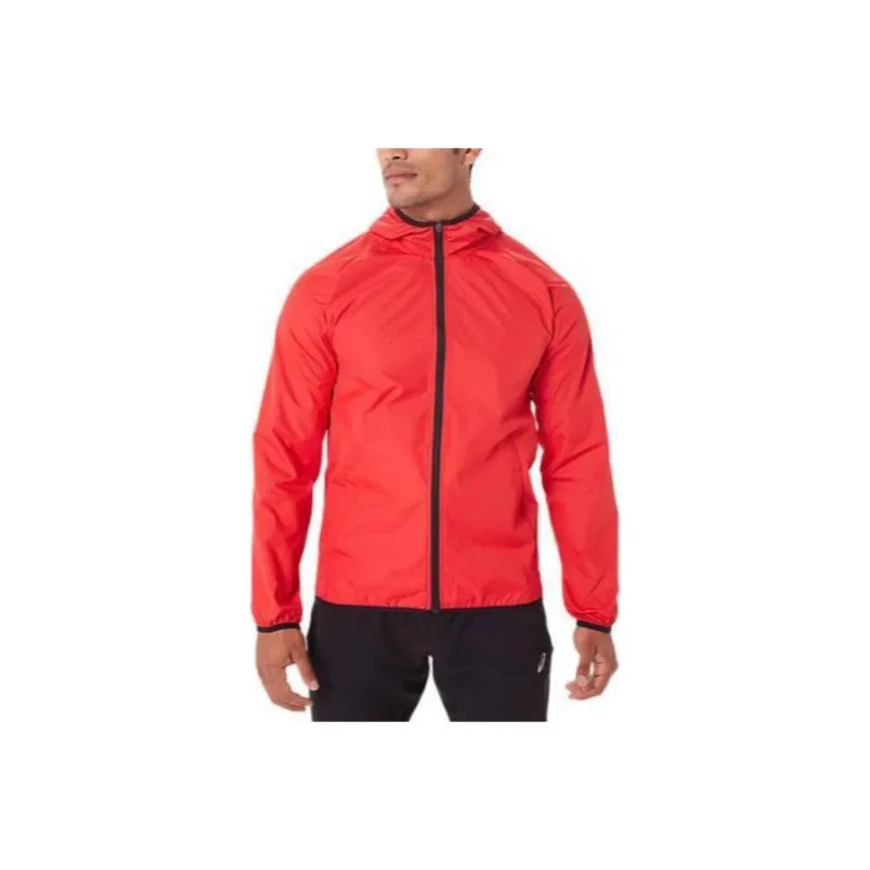 Asics Packable Jacket Jackets Coats Men's Red-0