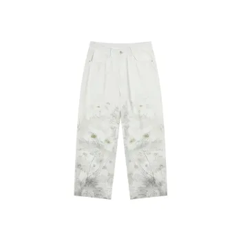 TGNS Spring Jeans Unisex Ivory White