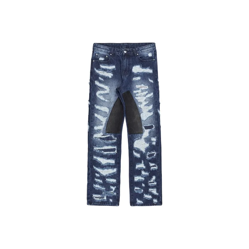 XINYINSU Jeans Unisex Sky Blue-0