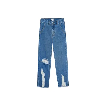 Vv.ok X ICONS Lab Jeans Unisex Blue