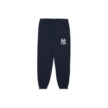 New Era FW22 Knitted Sports Pants Men's Navy Blue