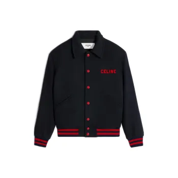 CELINE SS24 Jackets Coats Men's Navy