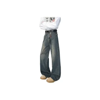 EMINU Jeans Unisex Yellow