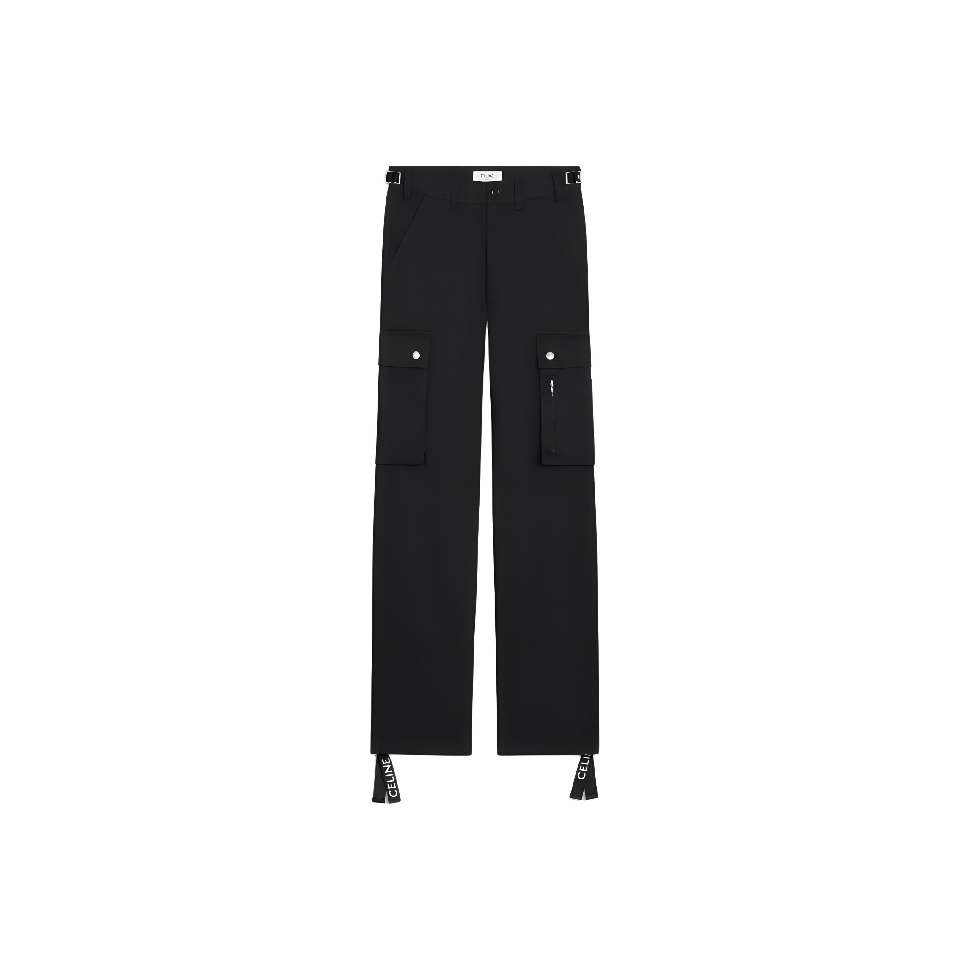 ボトムスその他 CELINE | CARGO PANTS IN COTTON LINEN 2Z552219I.02MK Celine Cotton And Linen Cargo Trousers | italist
