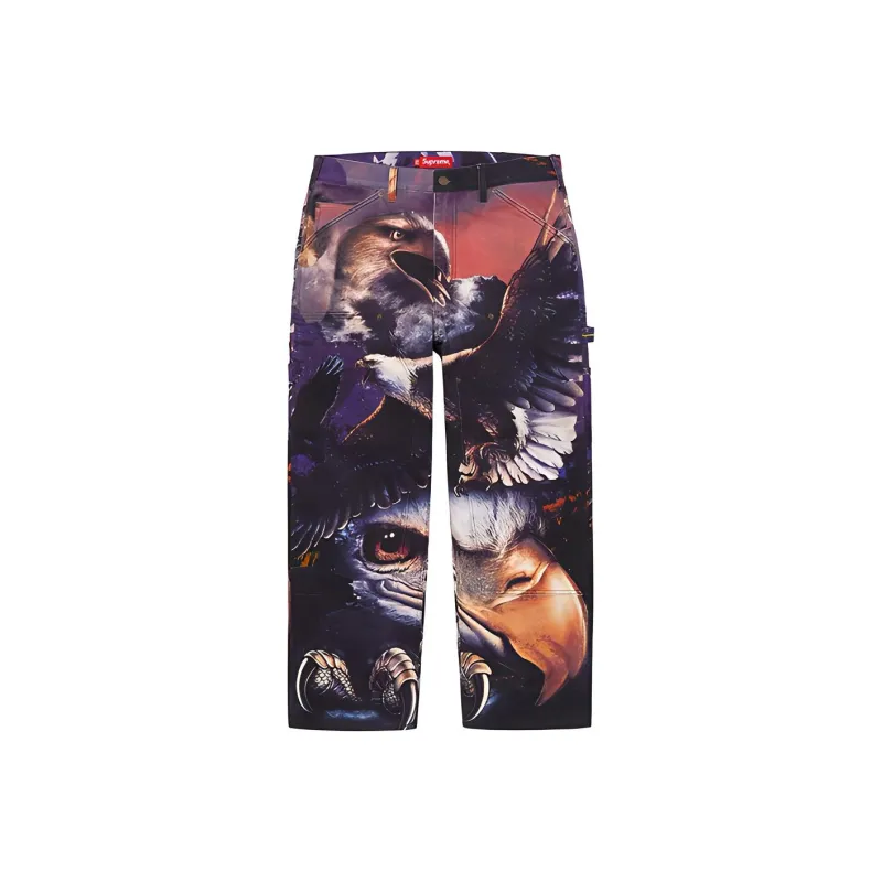 Supreme Eagle Double Knee Denim Painter Pant-3