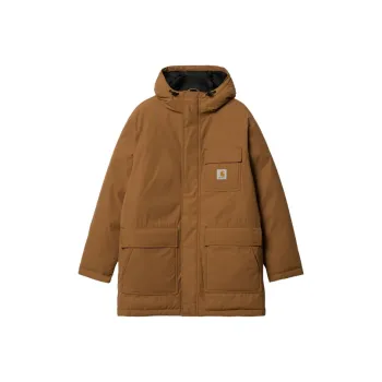 Carhartt WIP Parka Coats Men Brown