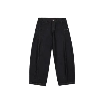 BELLKENIDEA Jeans Unisex Denim Black