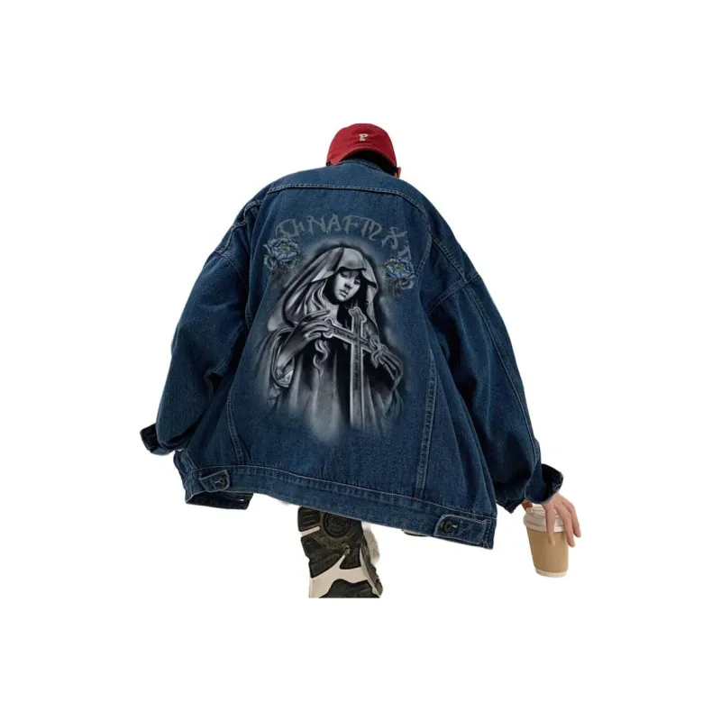 FASTFISH Denim Jackets Unisex-7