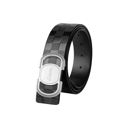 CATELLES Top Grain Cow Leather Belts Men's 3.5cm