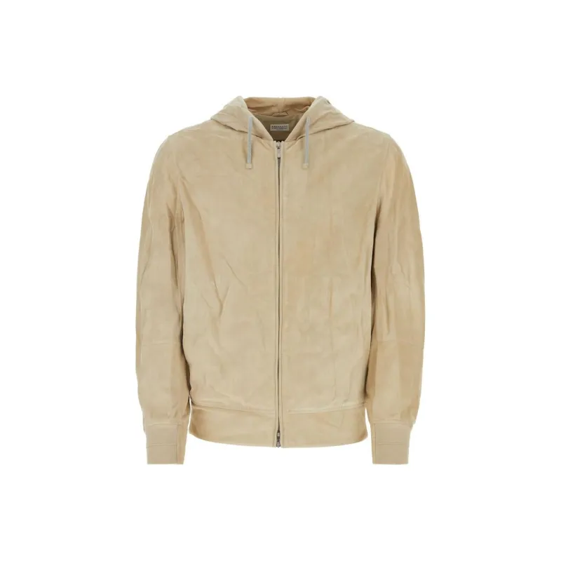 Brunello Cucinelli Zip Up Drawstring Hoodie-0