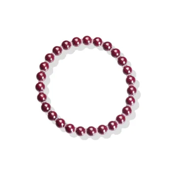 Gu He Natural Cinnabar Jade Bracelets Men's