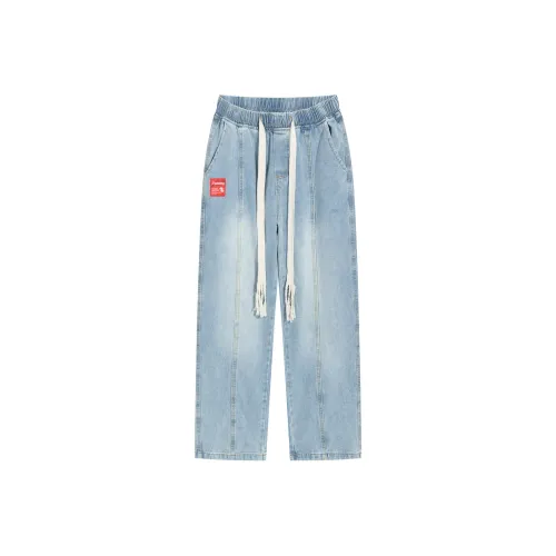 Antioffice Jeans Unisex Light Blue