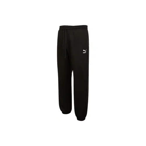 PUMA Knitted Sweatpants Men Black