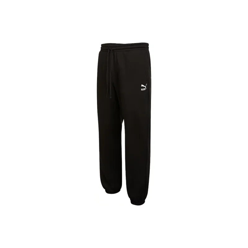 PUMA Knitted Sweatpants Men Black-0