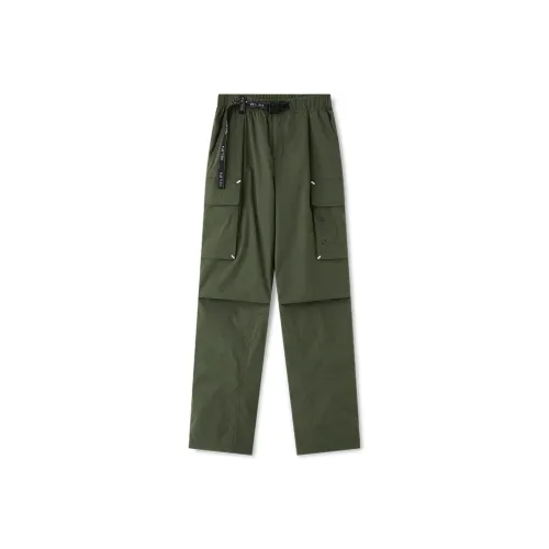 Bein Space Cargo Pants Women's Stone Moss Green