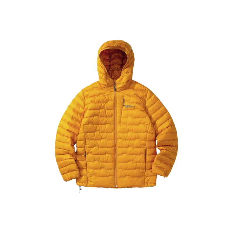 Jack Wolfskin Down Jacket Men's Floral Yellow-0