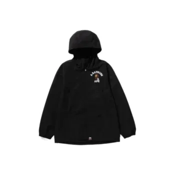 A BATHING APE Go Ape Pointer College Hoodie Jackets Coats Men's