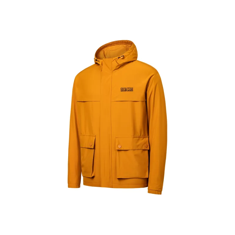 Erke Trench Coats Men Warm Sun Orange-0
