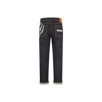 EVISU Jeans Men Denim Blue