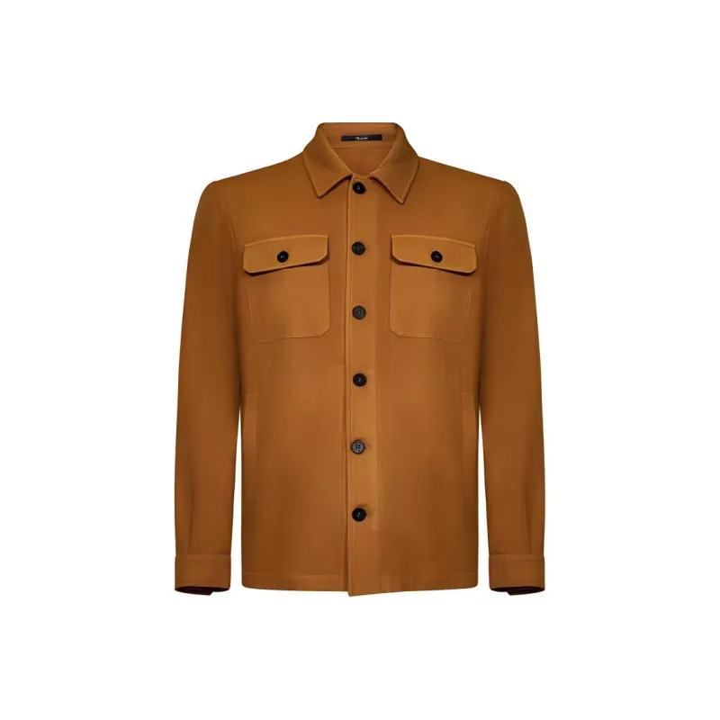 Drumohr Cashmere Overshirt-0