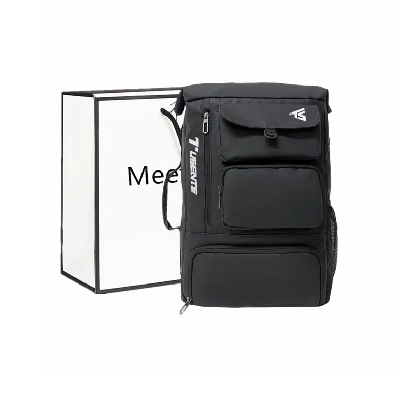 Fitchell Oxford Backpack Unisex Gray/Black/Khaki-3