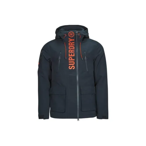 SUPERDRY Jackets Coats Men's Blue