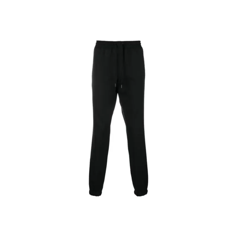 SAINT LAURENT Knitted Sweatpants Men Black-0