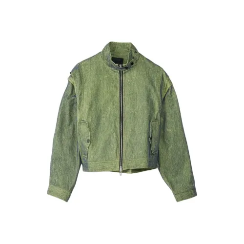 FRIED RICE Jackets Coats Men's Green