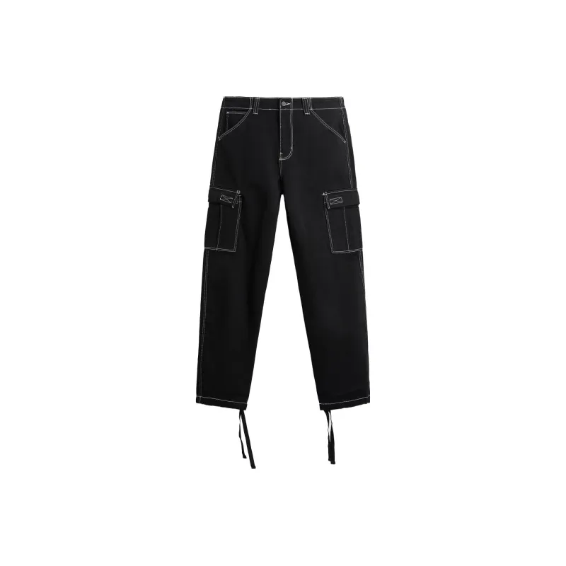 ZARA Cargo Pants Men Black-0