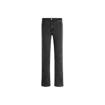 COOLALPACA Jeans Unisex Black Gray Color
