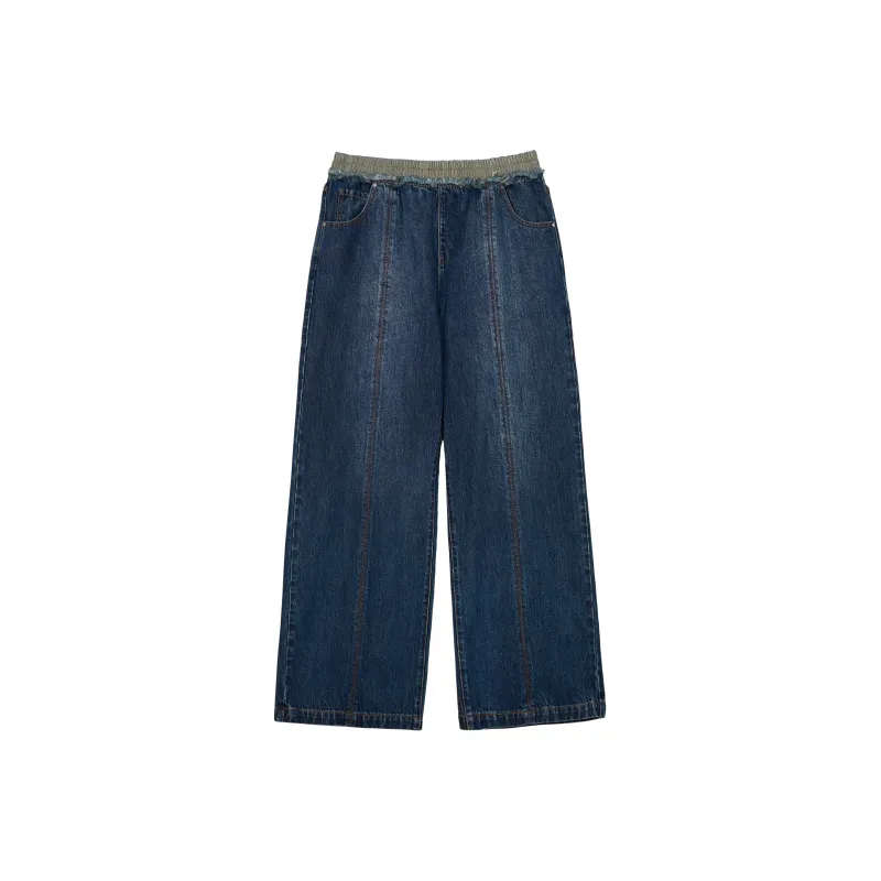 CANOTWAIT_ Jeans Unisex Blue-0