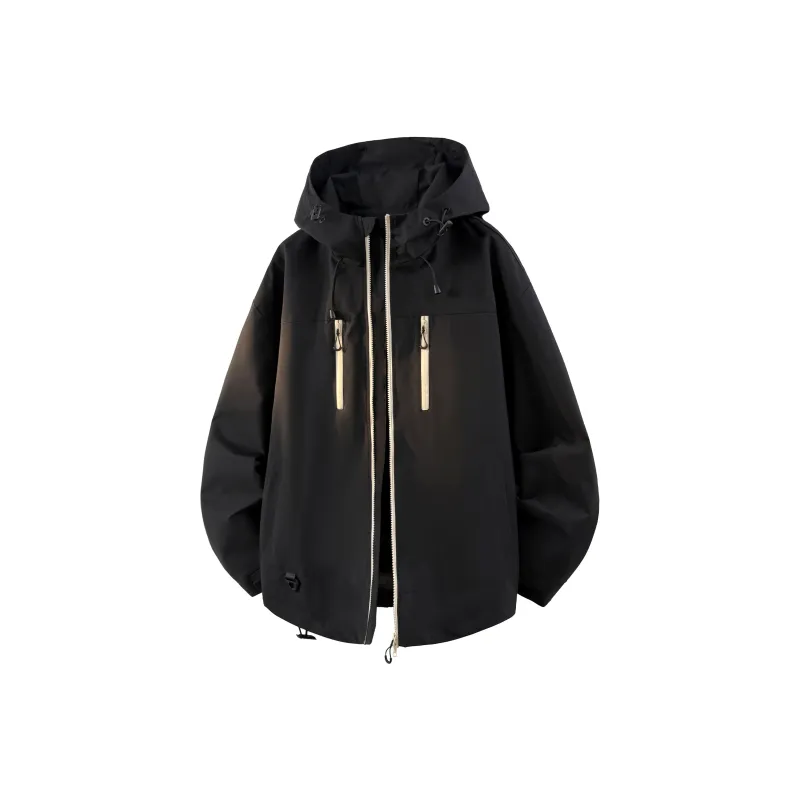 PRESSURE Jackets Coats Unisex Black-1