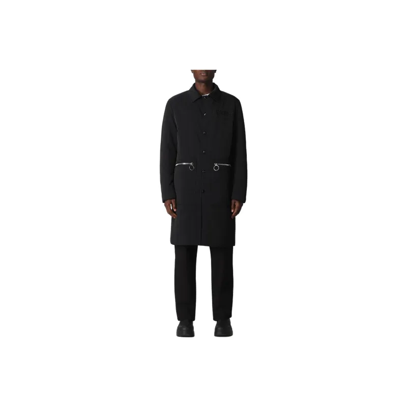 MOSCHINO Zip Detailed Trench Coat-0