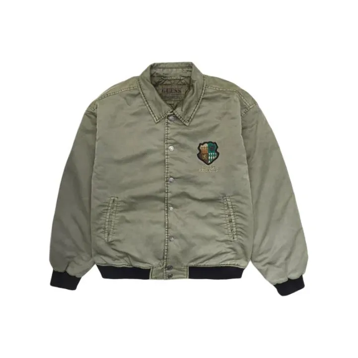 GUESS Jackets Coats Men's Green-0