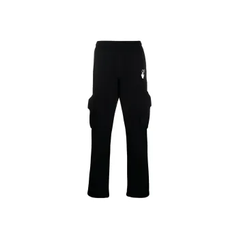 OFF WHITE SS21 Knitted Sweatpants Men Black