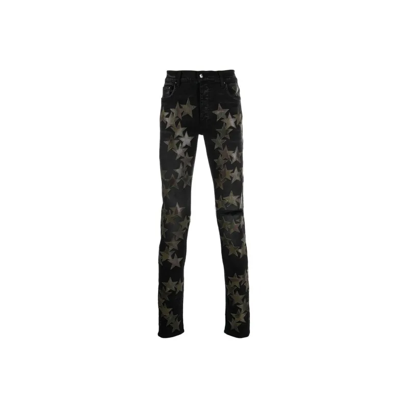 AMIRI Chemist Camo Jean Skinny Jeans-0