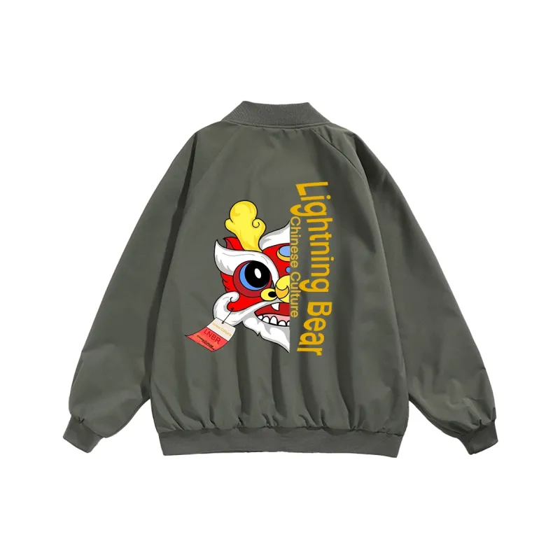 LIGHTNING BEAR Jackets Coats Unisex-15