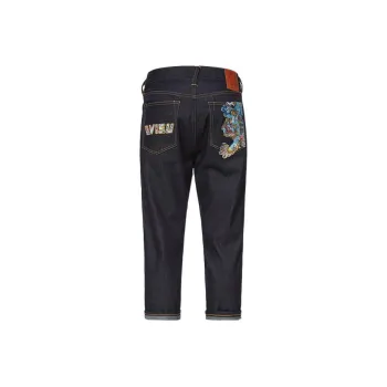 EVISU Jeans Men Denim Blue