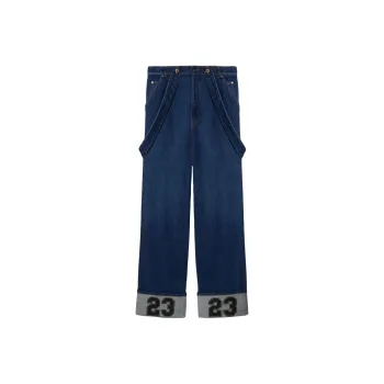 OFF-WHITE 90s Braces-detail Straight-leg Jeans