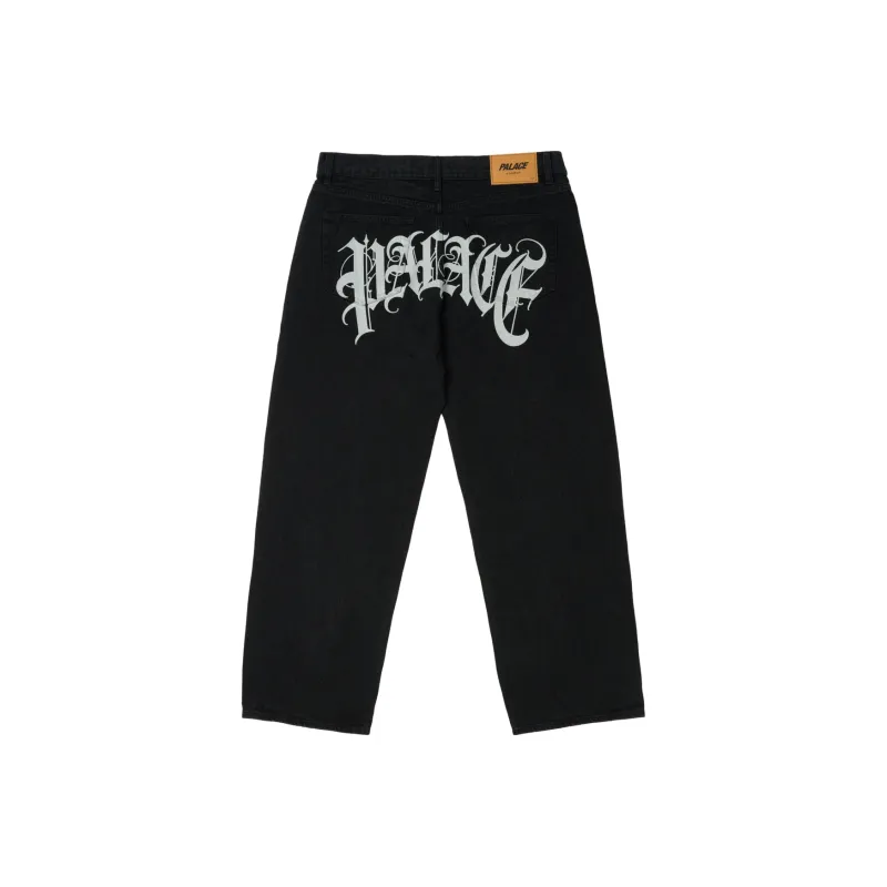 PALACE El Script P90 Baggy Jean-0