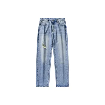 Lightning X Storm Jeans Unisex Blue