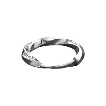 GUDUD Titanium Steel Unique Design Hoop Earrings For Men Unisex