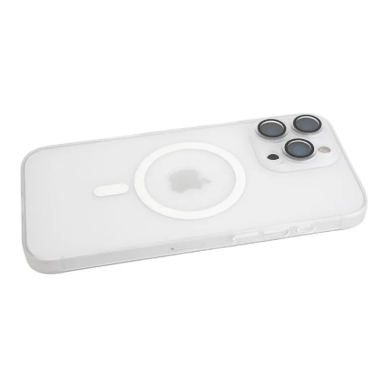 Sopi Acrylic Material Mist Skin Matte Magnetic Phone Cases Compatible With IPhone 16/15 Pro Max/Apple 13/14 Pro/Max-15