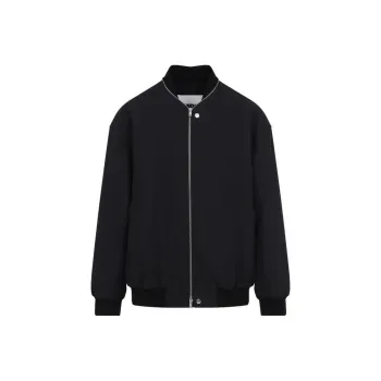 JIL SANDER Zipped Bomber Jacket
