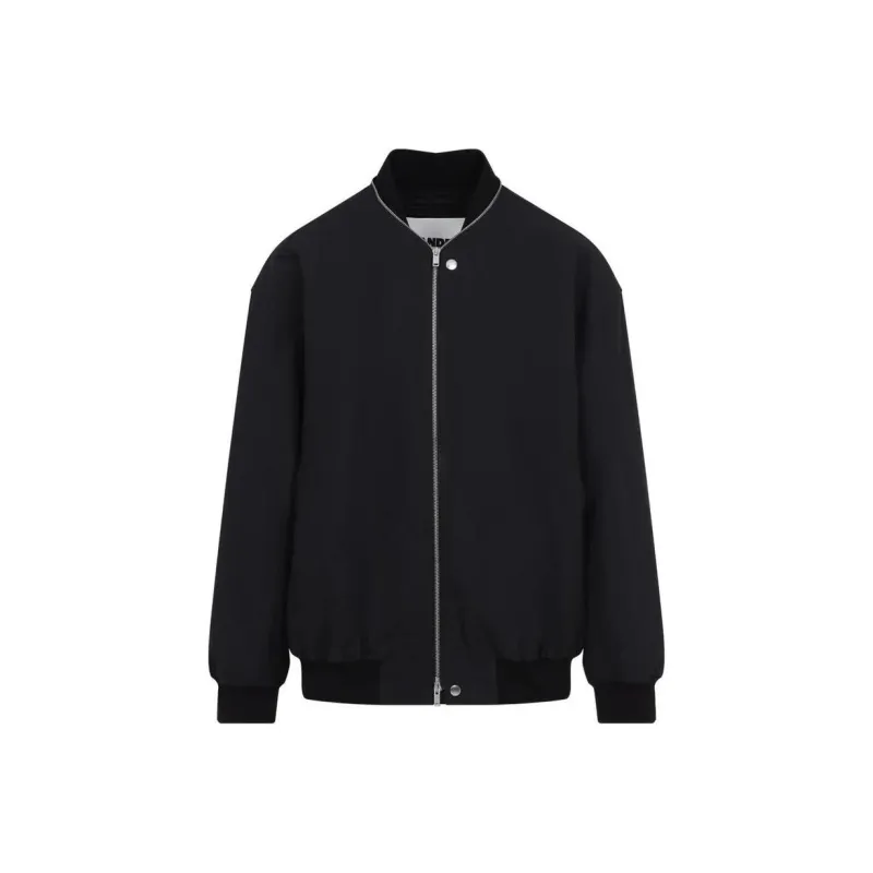 JIL SANDER Zipped Bomber Jacket-0